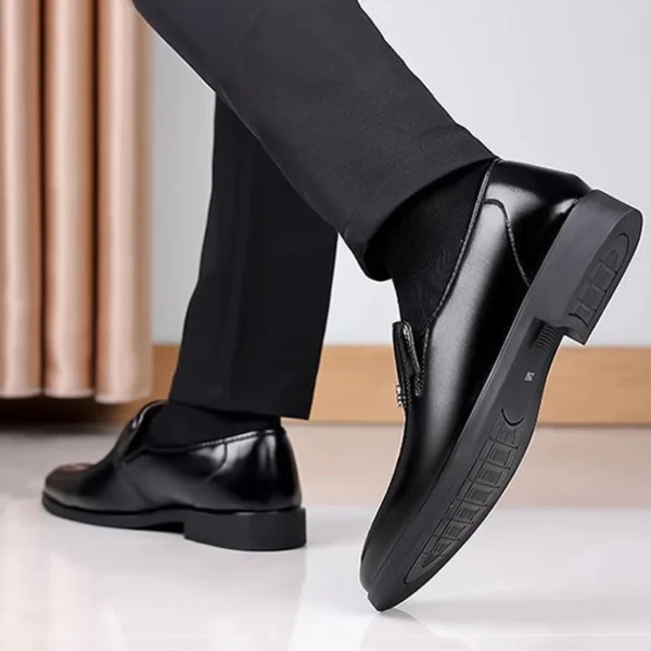 Men's Leather Shoes Men's Business Formal Wear Shoes Casual Soft Leather Shoes For Mens